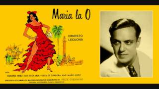 Ernesto Lecuona  «El cabildo de reyes» de quotMaría la Oquot 1930 [upl. by Andree638]