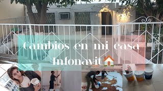 CAMBIOS EN MI CASA INFONAVIT✅MUDANZA 📦✅TRANSFORMACIÓN DE MI CASA INFONAVIT ✨🏠 [upl. by Ray804]