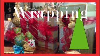 How to wrap a gift  Christmas Gift Wrapping [upl. by Ahsead]