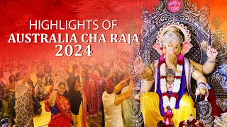 australiacharaja  Grand Ganpati Celebration  Australia 2024 [upl. by Ytsenoh]