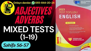 DİM YENİ TEST TOPLUSU 2023 İNGİLİS DİLİ  ADJECTIVES ADVERBS  Mixed Tests 119  Tam İzah [upl. by Stanton]