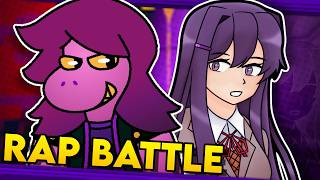 Susie vs Yuri  DELTARUNE vs Doki Doki Literature Club RAP BATTLE DGPRB [upl. by Hgielac]