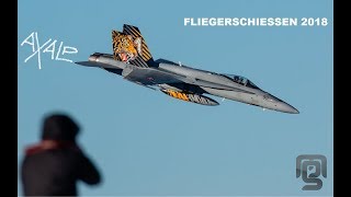 FLIEGERSCHIESSEN AXALP 2018 WILDGÄRST OVER HEAD INSANITY  SWISSPOWERJET [upl. by Mungo]