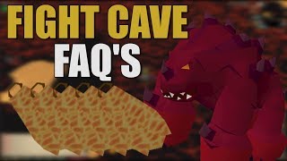 Fight Caves Jad and Fire Cape FAQs OSRS 2021 [upl. by Kafka]