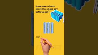 How many cells are needed for a 48V 50Ah battery pack Top Tech Expert Reveal battery technical [upl. by Inger]