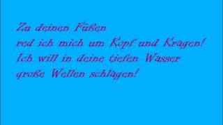 wir sind helden  nur ein wort lyrics [upl. by Yenettirb]