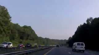 STATESVILLE NC to NEWBERRY SC I77 Time Lapse 080910 [upl. by Tab]