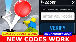 NEW UPDATE CODES Death Ball ROBLOX  LIMITED CODES TIME  JANUARY 25 2024 [upl. by Nielson]