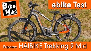 NEUE RÄDER  Das Haibike Trekking 9 begleitet uns durch die eBike Saison 2022  Eine Vorschau [upl. by Akinimod]