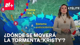 Clima hoy en México del 22 de Octubre de 2024 Frente frío 5 provocará lluvias  Las Noticias [upl. by Romain]