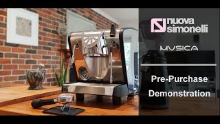 Nuova Simonelli Musica pre purchase check [upl. by Annavoj]