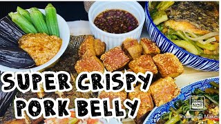 How to make bagnet crispy pork belly  super crunchy pork belly easy recipe panlasangpinoy [upl. by Nohsreg]