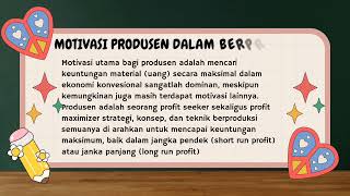 TEORI PRODUKSI [upl. by Korry]