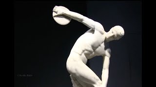 Discobolus Discus Thrower  Palazzo Massimo alle Terme  Rome [upl. by Nagaem49]