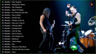 Metallica Greatest Hits Full Album 2019  Best Of Metallica  Metallica Full Playlist [upl. by Ielirol156]