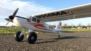 Eflite UMX Timber STOL RC Plane With AS3X  2S 550 BabbelBatt Fight Review [upl. by Nylitak]