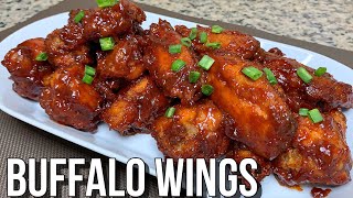 HOW TO COOK BUFFALO CHICKEN WINGS  FILIPINO STYLE  EASY BUFFALO WINGS RECIPE  Luto Ni Nanay [upl. by Eceer]