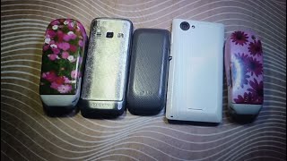 LG A100  SAMSUNG GT55610  SONY XPERIA  2 SIEMENS A50  Incoming Call Collection [upl. by Carolann]