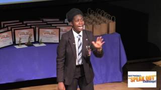 Deborah Conteh RunnerUp Jack Petchey’s “Speak Out” Challenge Newham Regional Final 201516 [upl. by Leigh]