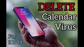 How to delete calendar virus on iphoneipad for ios 1401 Easy [upl. by Now]