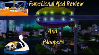 Functional Mod Review and Bloopers  The Sims 4  sims4 thesims4 sims4mods [upl. by Ailahtan]