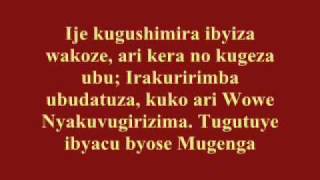 Kizito Mihigo  Tuje kugusingiza Mwimanyi [upl. by Battista]