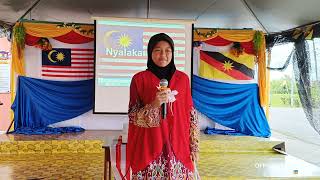 Pertandingan Lagu Patriotik Tahap 2 Nyalakan Tekad Liyana Amira Nurzahirah [upl. by Norra]