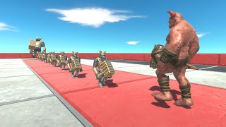 Tournament of Armies Infernals vs Mutant Primates  Animal Revolt Battle Simulator [upl. by Ettelra]