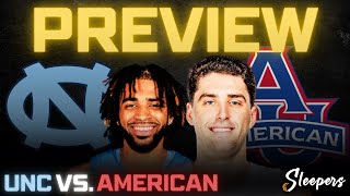 North Carolina Vs American Game Preview and Predictions [upl. by Cynde]