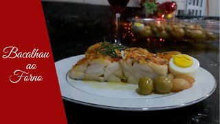 BACALHAU AO FORNO COM BATATAS AO MURRO [upl. by Tudela]