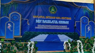 Perpisahan Kelas VI Madrasah Diniyah Raudlatul Hikmah Tahun 2024 [upl. by Nysa]