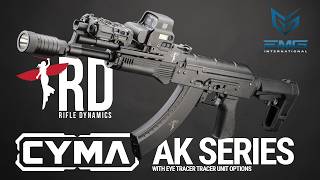 EMG X Rifle Dynamics AK AEG Series by CYMA  Review [upl. by Annaujat]