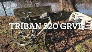 Triban RC 520 Gravelbike after 5000 Km accessory list in the description [upl. by Novj]