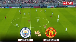 🔴LIVE  MANCHESTER CITY vs MANCHESTER UNITED I FINAL I COMMUNITY SHIELD I eFOOTBALL PES 21 GAMEPLAY [upl. by Trip]