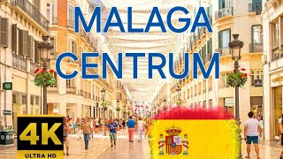 Málaga City Center Walk History Culture and Local Secrets 🇪🇸 جولة مشي في قلب مدينة مالقا الاسبانية [upl. by Seda243]