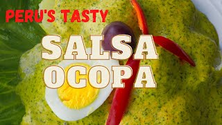 Perus Tasty Salsa Ocopa Youll Love It [upl. by Salem]