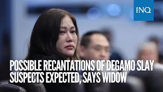 Possible recantations of Degamo slay suspects expected says widow  INQToday [upl. by Airebma]