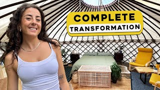 Transforming our Yurt in 4 Days  Complete Decoration [upl. by Nayab]