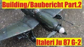 BuildingBaubericht Italeri Ju 87 G2 148 Part 2 [upl. by Devine]