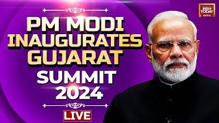 Vibrant Gujarat 2024 Live  PM Modi At Day 1 Of Vibrant Gujarat Summit 2024  India News Today Live [upl. by Eedolem]