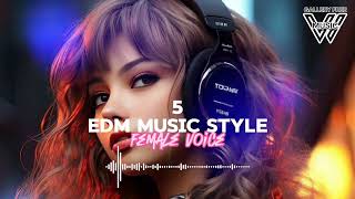 Best Edm song female vocal  no copyright vh music gallery  house music edmmusic [upl. by Teodor885]