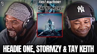 Headie One Stormzy amp Tay Keith  Cry No More  FIRST REACTION [upl. by Ronym]