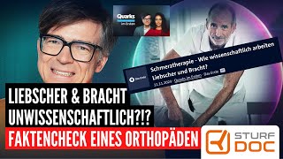 Liebscher und Bracht in Quarks Ist die Kritik gerechtfertigt Faktencheck vom Orthopäden [upl. by Waverley]