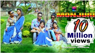 E Monjuri  Santhali Video Romantic Love song [upl. by Kipper820]