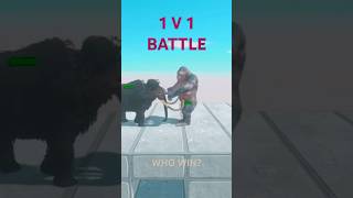 1 V 1 Tournament In Animal Revolt Battle Simulator games gaming [upl. by Zelig]