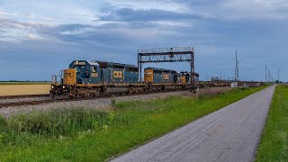 Northwest Ohio trains Spring 2024 [upl. by Elnar]