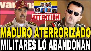 NICOLÁS MADURO ATERRORIZADO HA CAÍDO UNA DICTADURA SIN ALIADOS Y TRAICIONADOS [upl. by Marrilee]