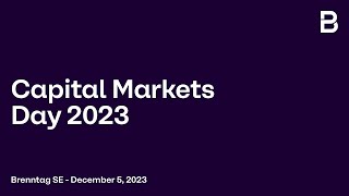 Brenntag SE Capital Markets Day 2023 [upl. by Nieberg]