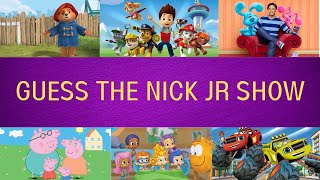 Guess the NICK JR Show [upl. by Linette486]