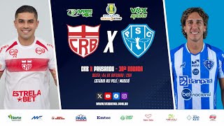 CRB  AL 3 X 1 PAYSANDU  REI PELÉ  30ª RODADA  BRASILEIRÃO SÉRIE B [upl. by Anaitak]